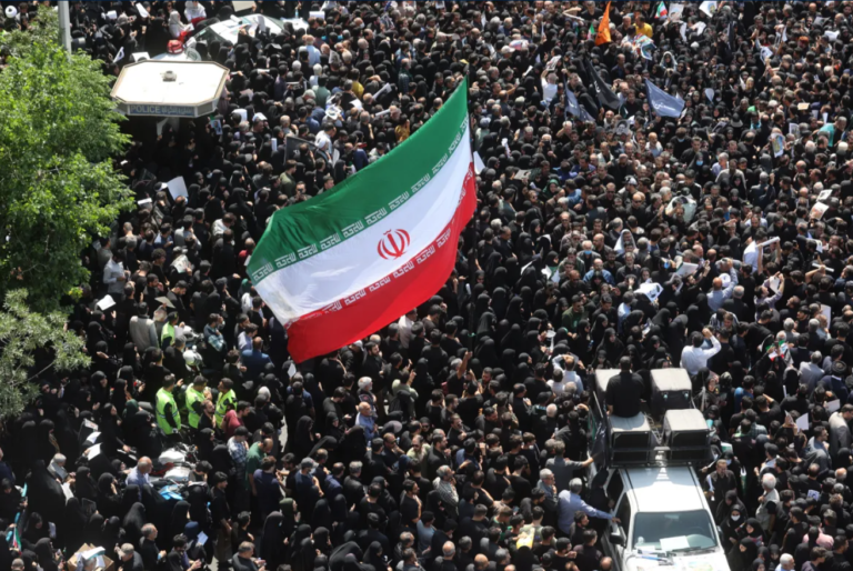 Enormous Crowd in Tehran, Iran’s Capital For President Raisi’s Funeral