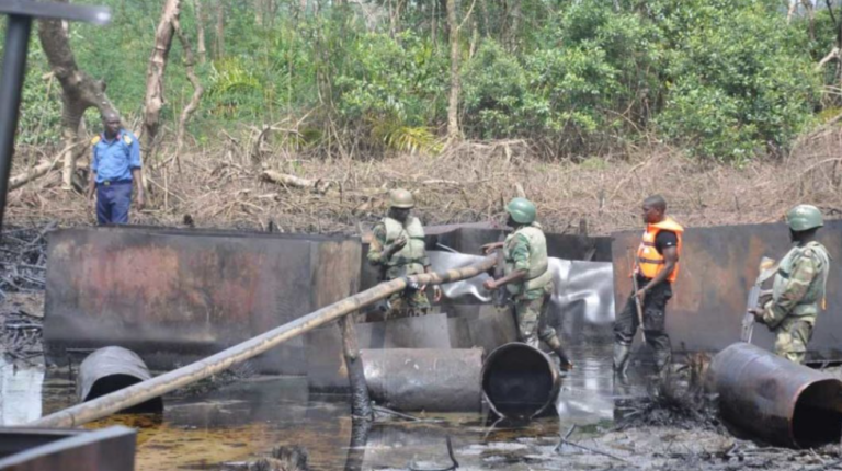 NNPC Uncovers 122 Illegal Refineries In Niger Delta