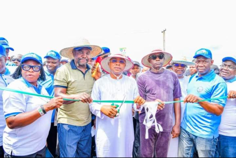 Governor Ododo formally dispatches the wet season cultivating drive with north of 7 billion naira in farm inputs