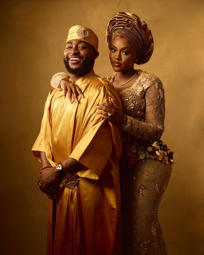 Davido shares pre-wedding photos